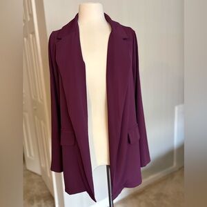 MELLODAY Deep Purple Women's Blazer
